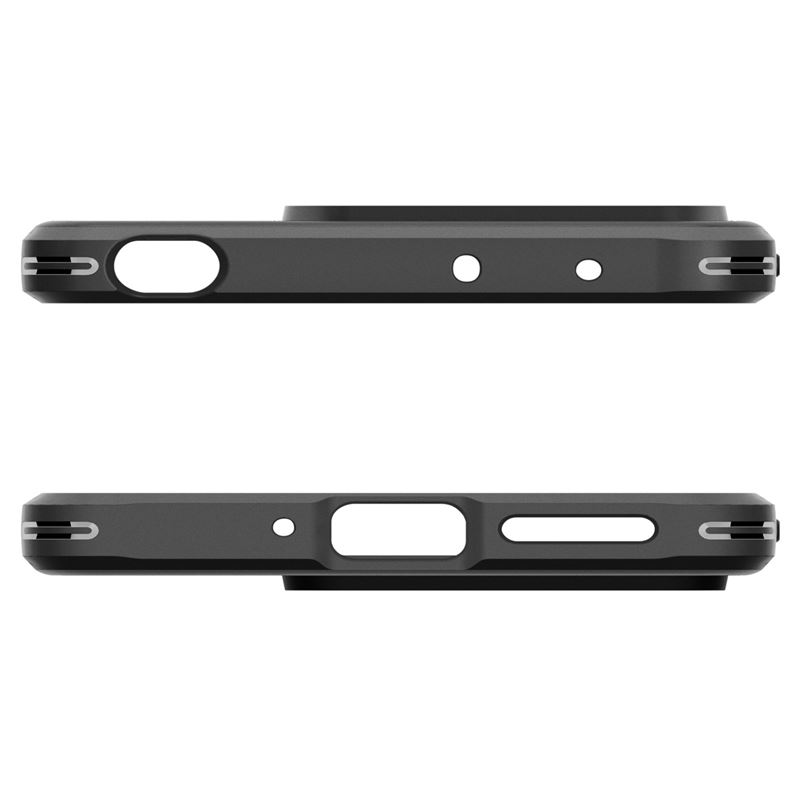 Husa Spigen Rugged Armor compatibila cu Xiaomi Redmi Note 13 5G Black (Ingredi, ACS07665) by www.silkase.ro